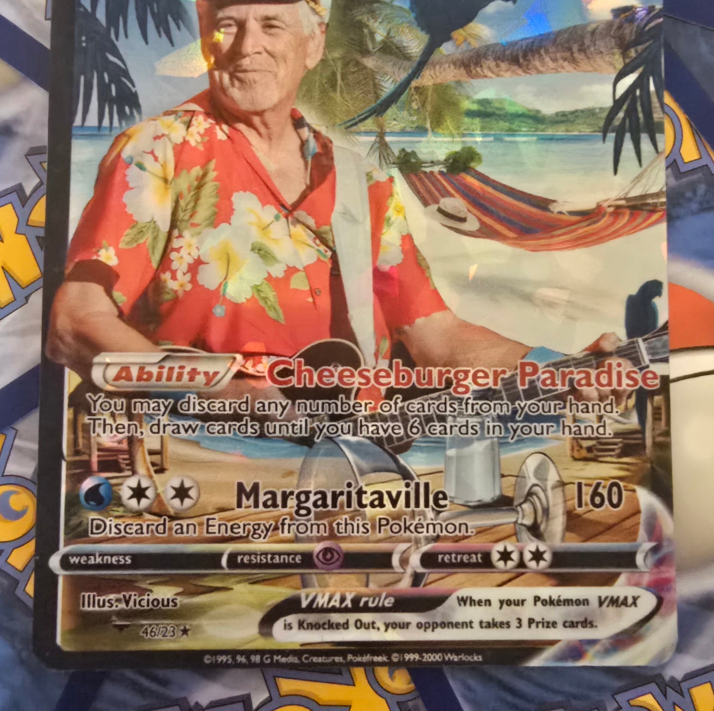 Jimmy Buffett Pokemon Card