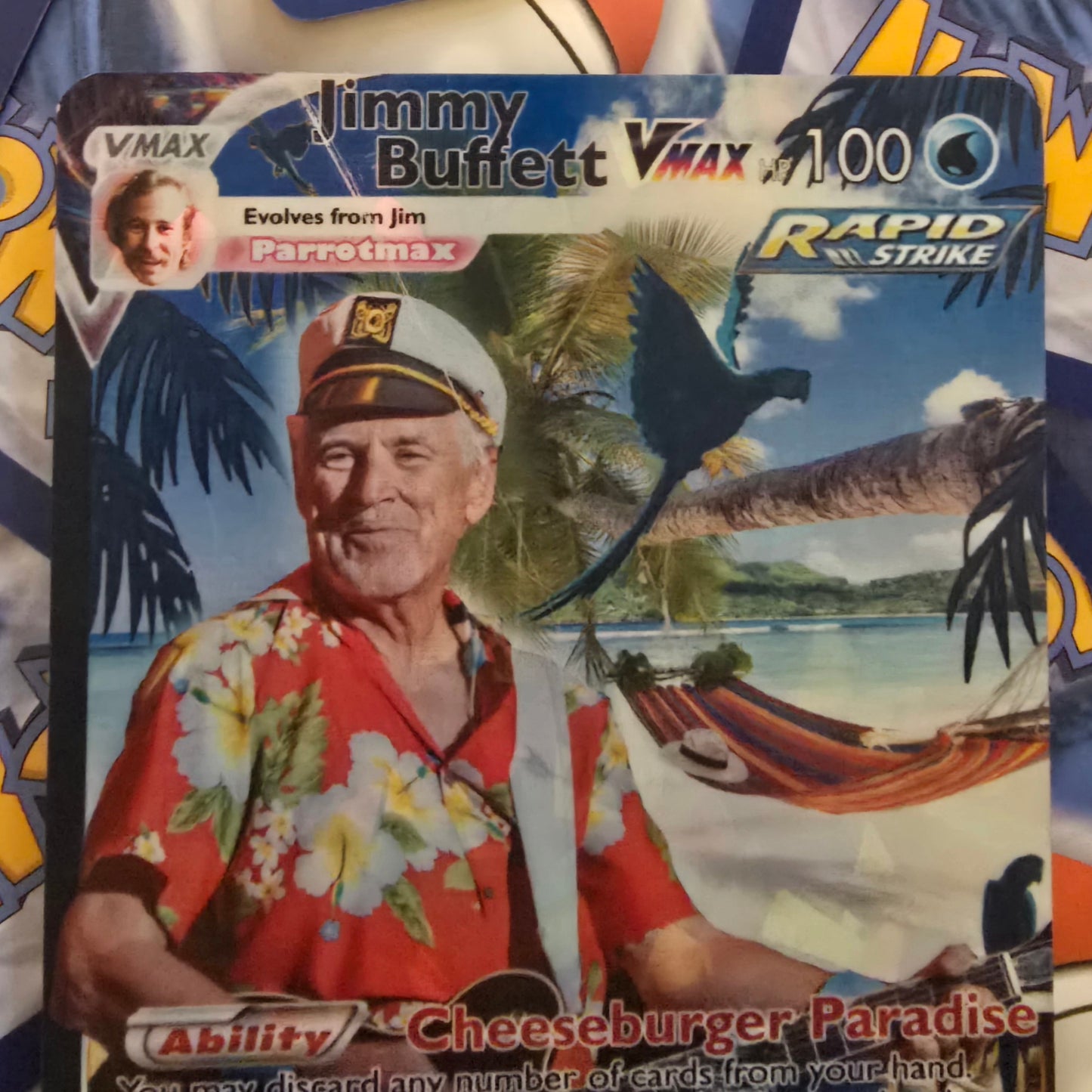 Jimmy Buffett Pokemon Card