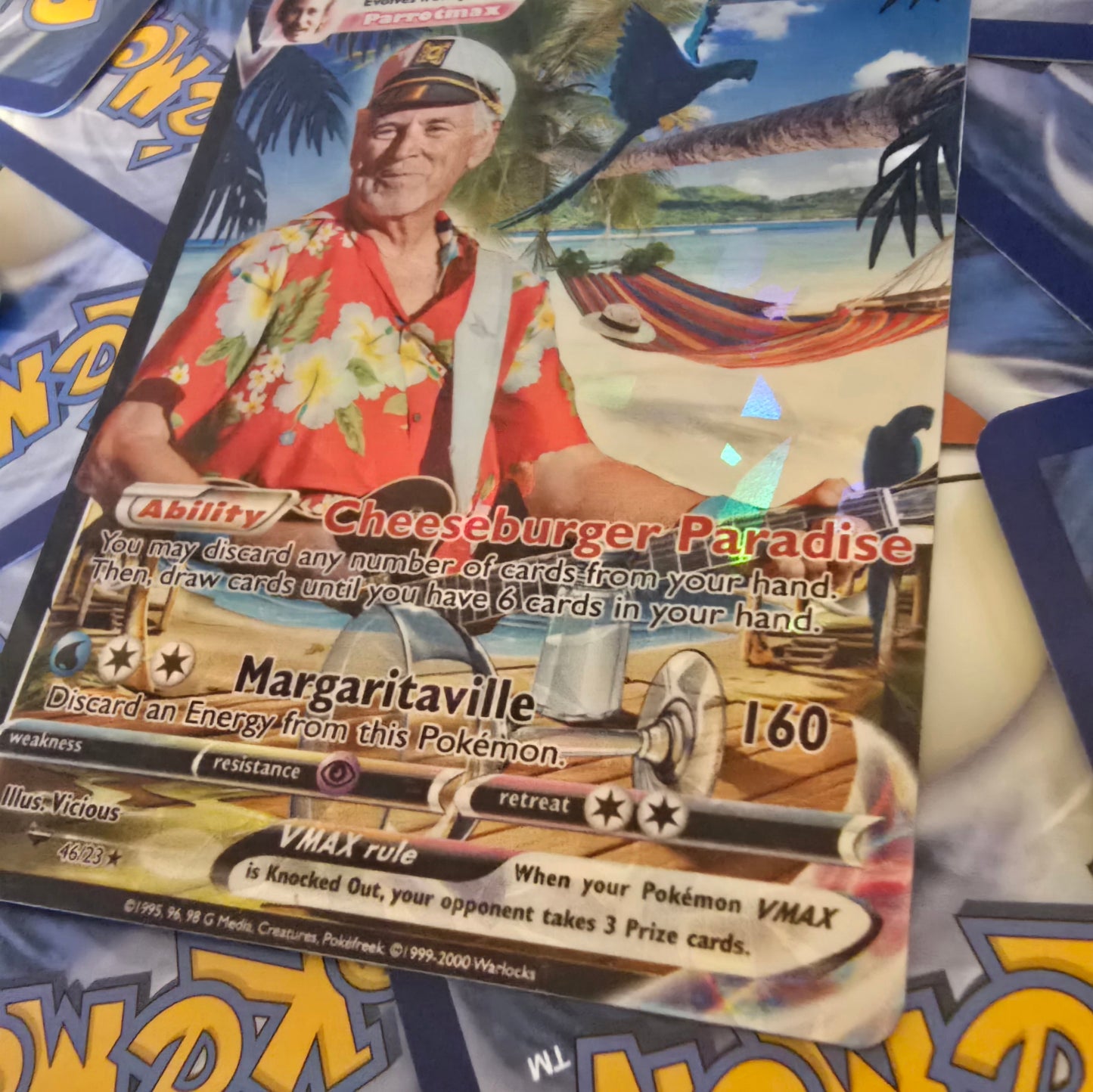 Jimmy Buffett Pokemon Card