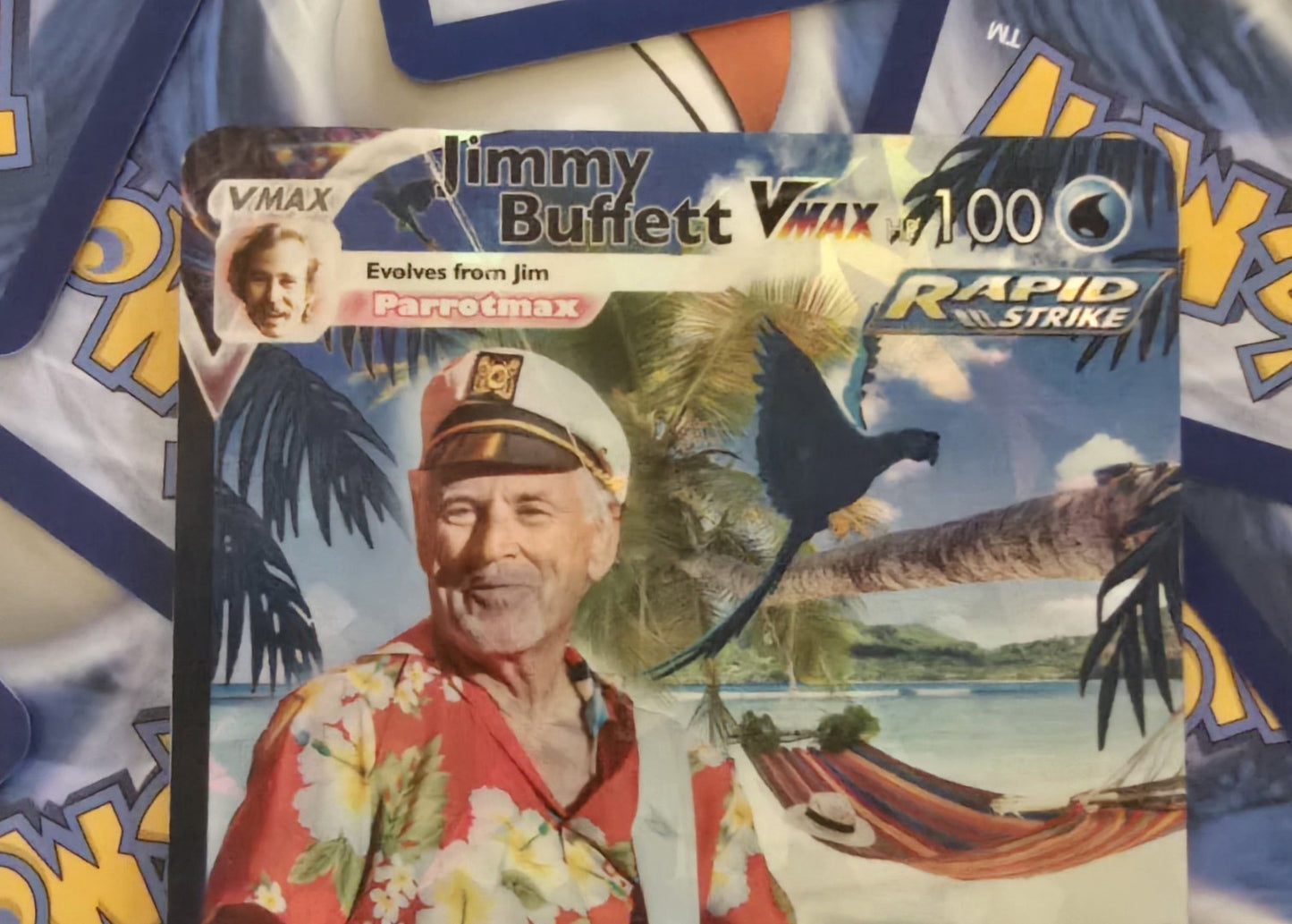 Jimmy Buffett Pokemon Card