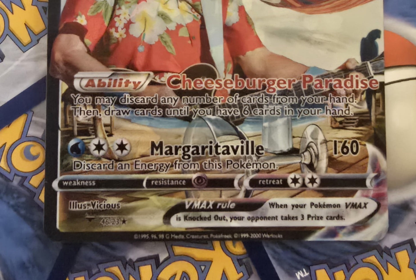 Jimmy Buffett Pokemon Card