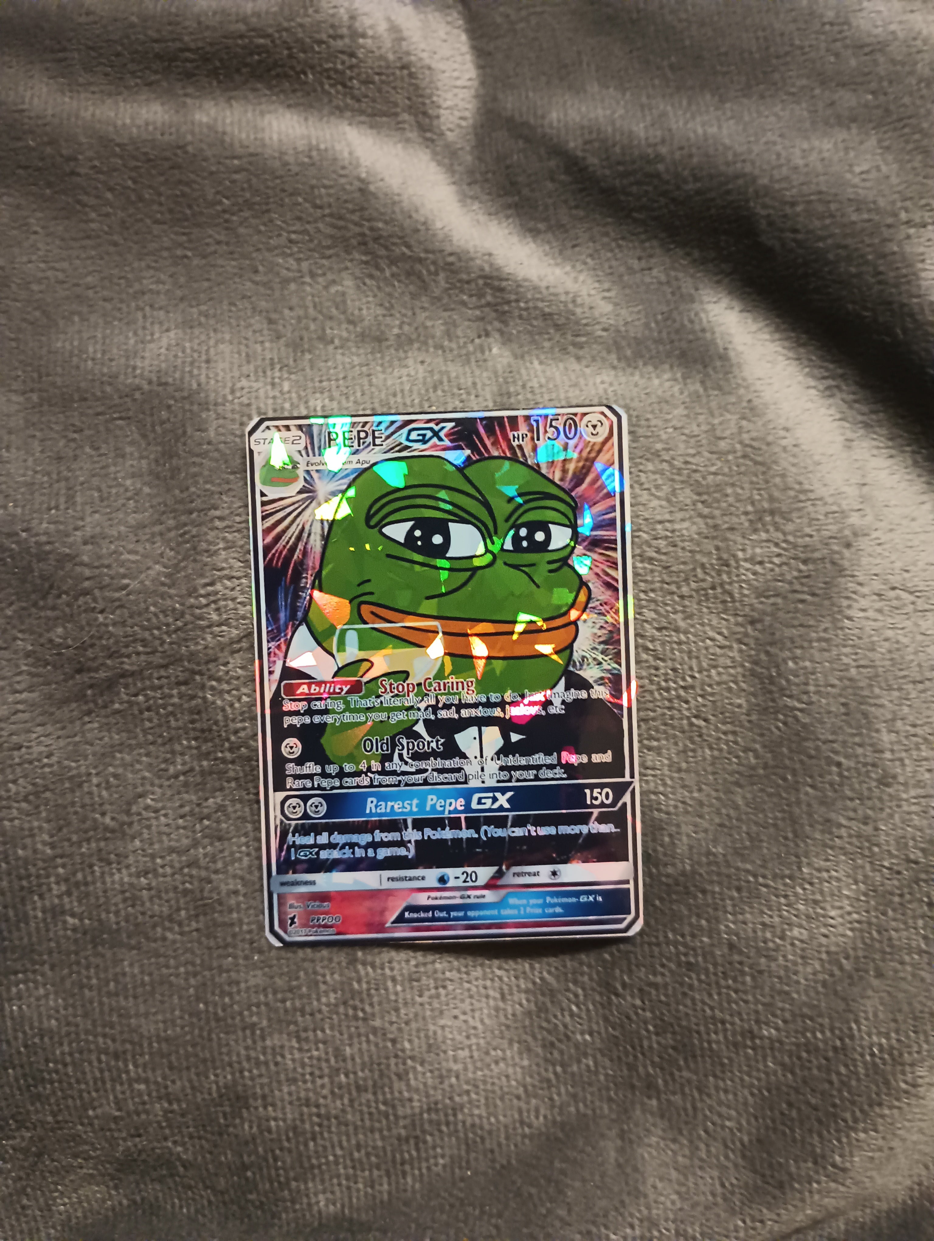 Pepe the frog - Cheers Pokemon Card ViciousProxies Pepe the frog - Cheers Pokemon Card ViciousProxies