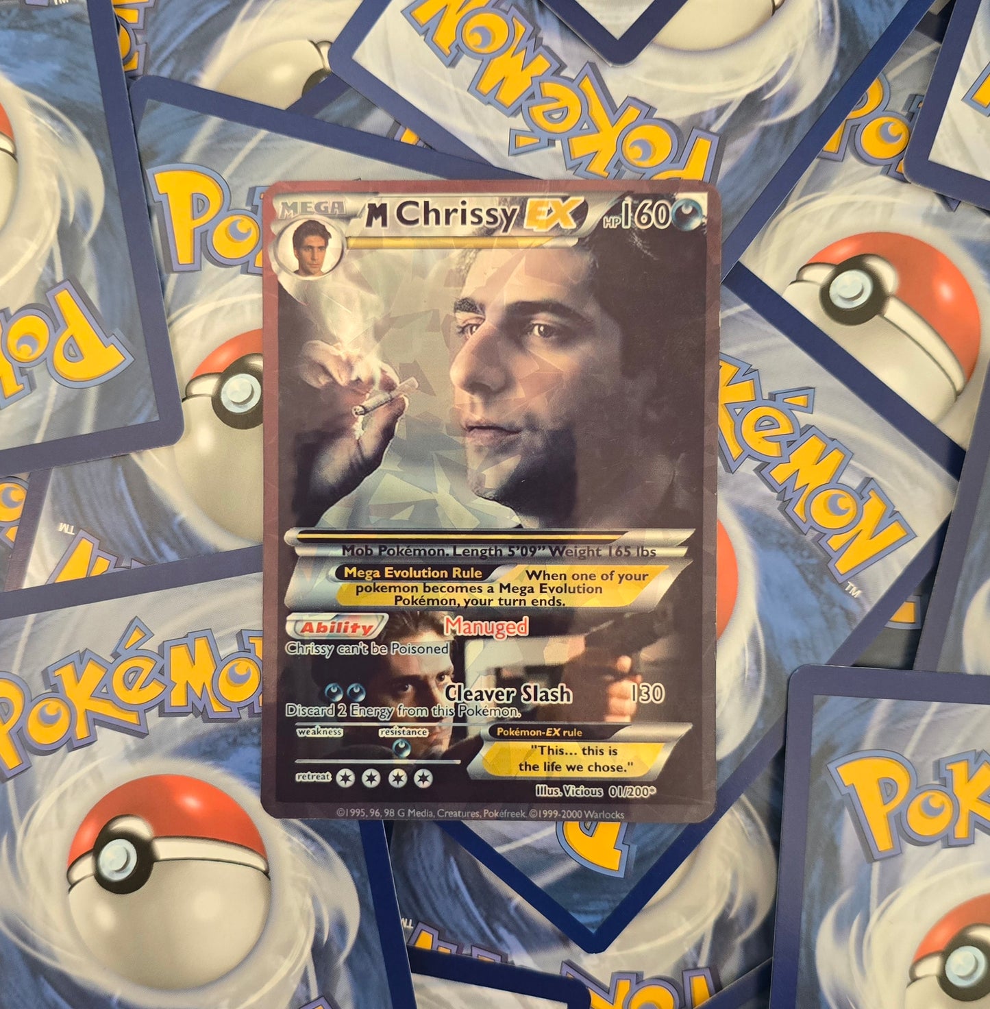 Christopher Pokemon Card - The Sopranos