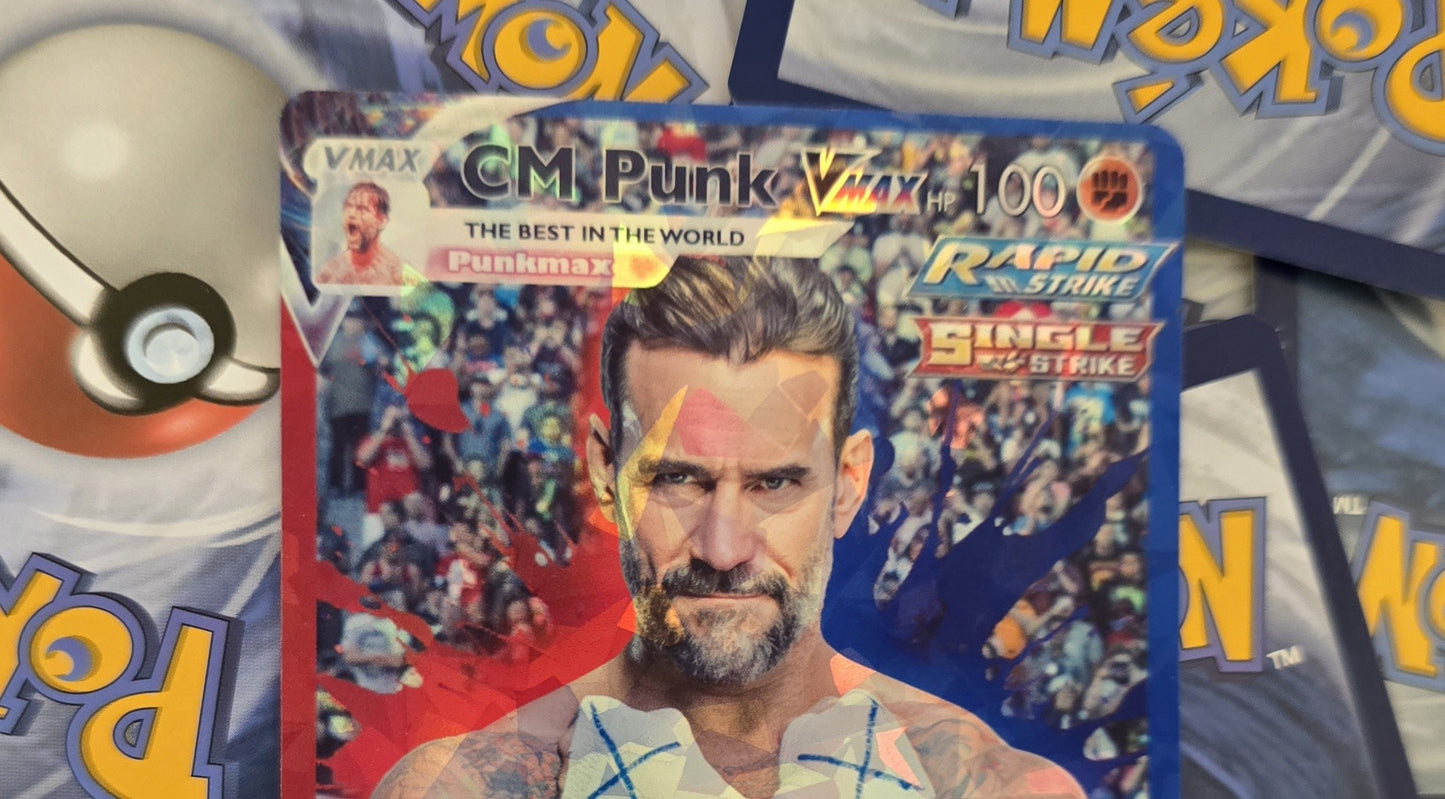 CM Punk Pokemon Card