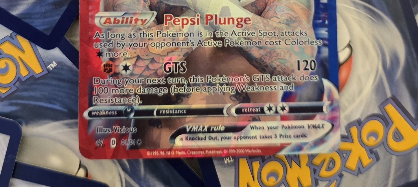 CM Punk Pokemon Card