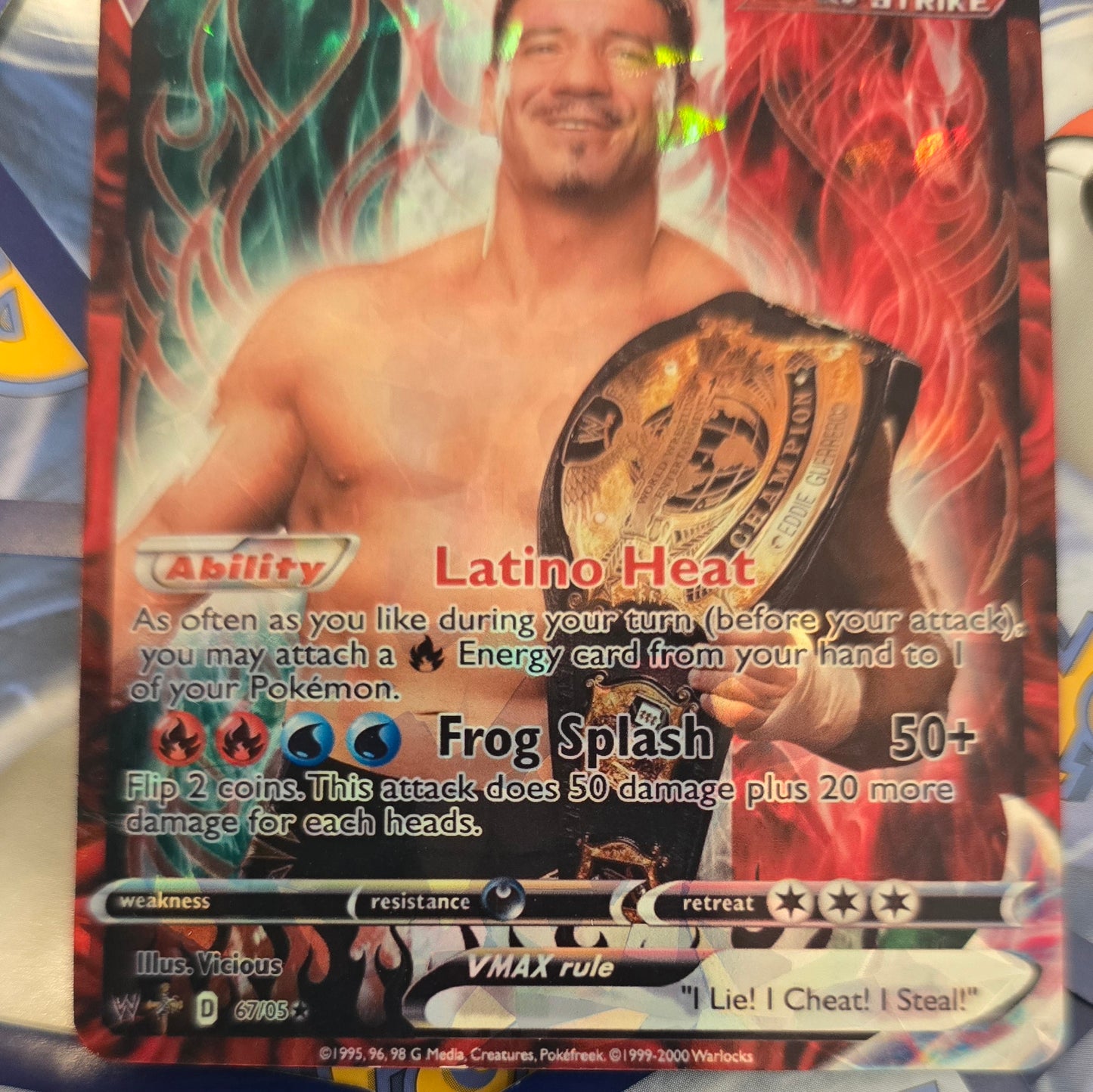Eddie Guerrero Pokemon Card