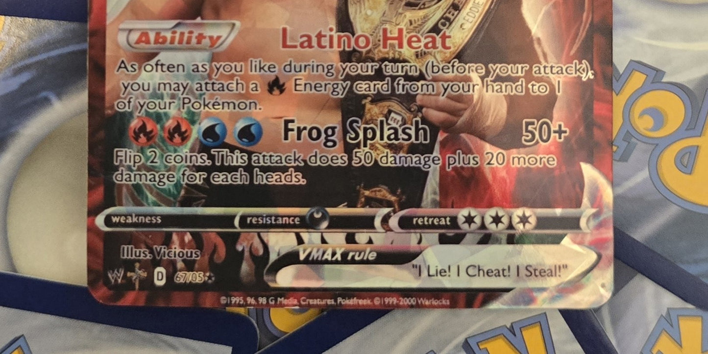 Eddie Guerrero Pokemon Card