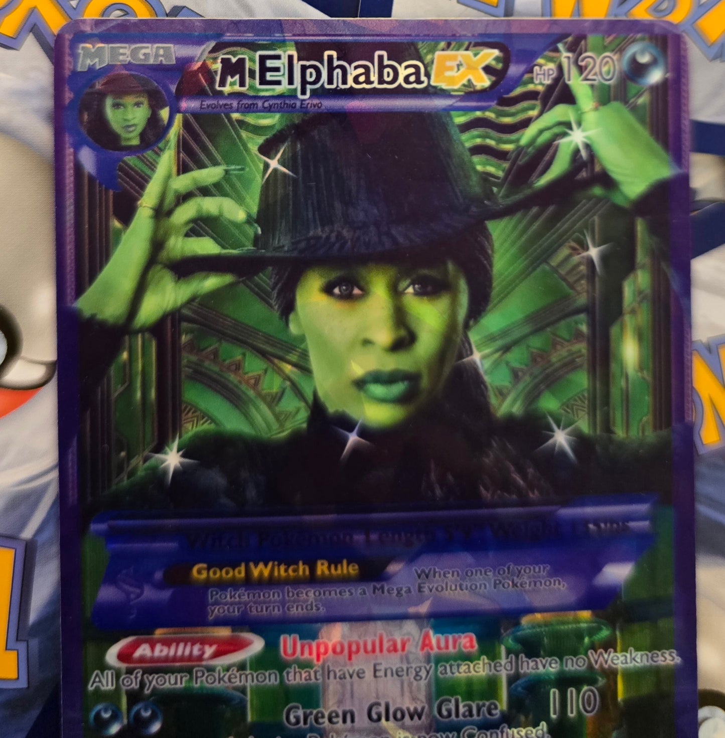 Elphaba Pokemon Card - Wicked