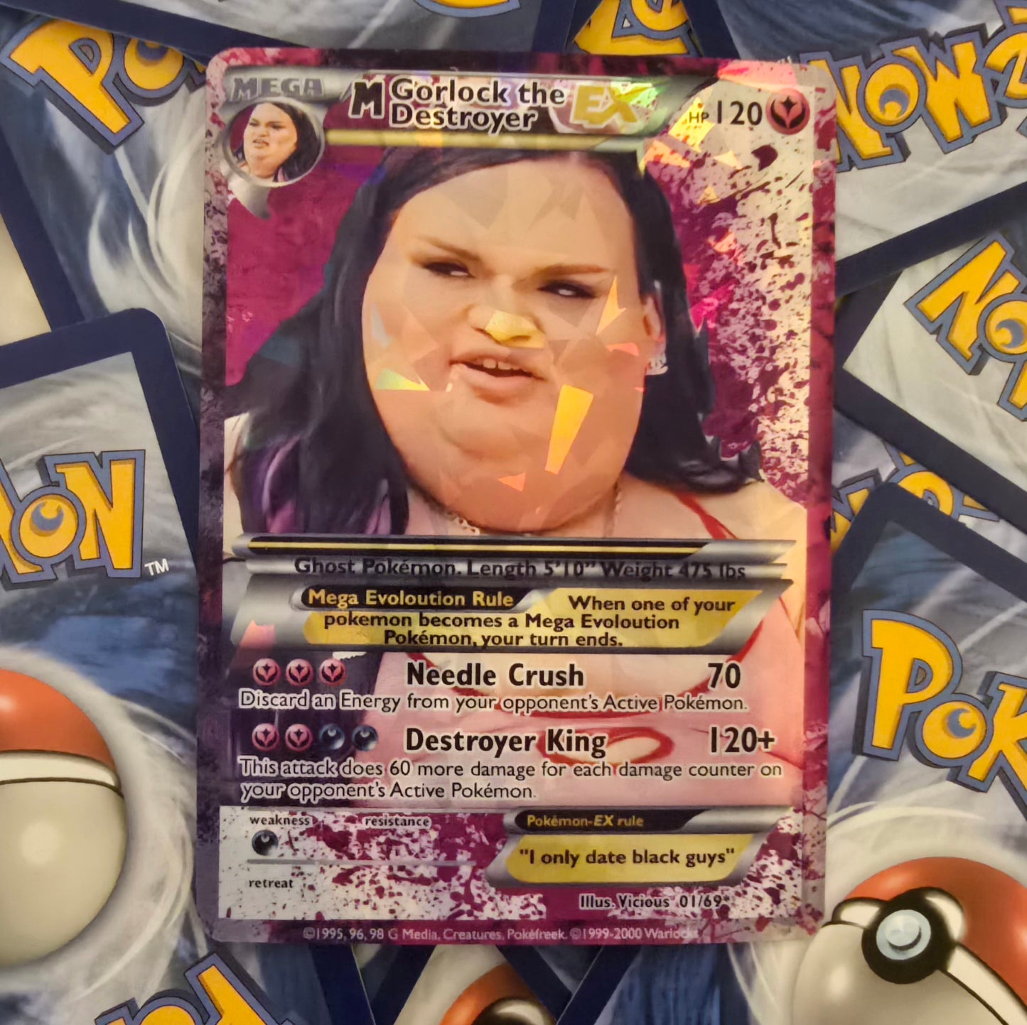 Gorlock the Destroyer Meme Pokemon Card