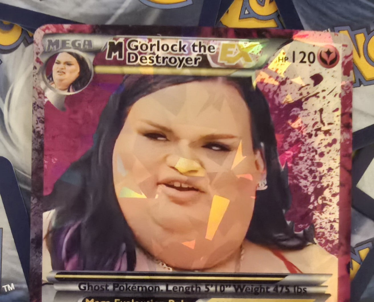 Gorlock the Destroyer Meme Pokemon Card