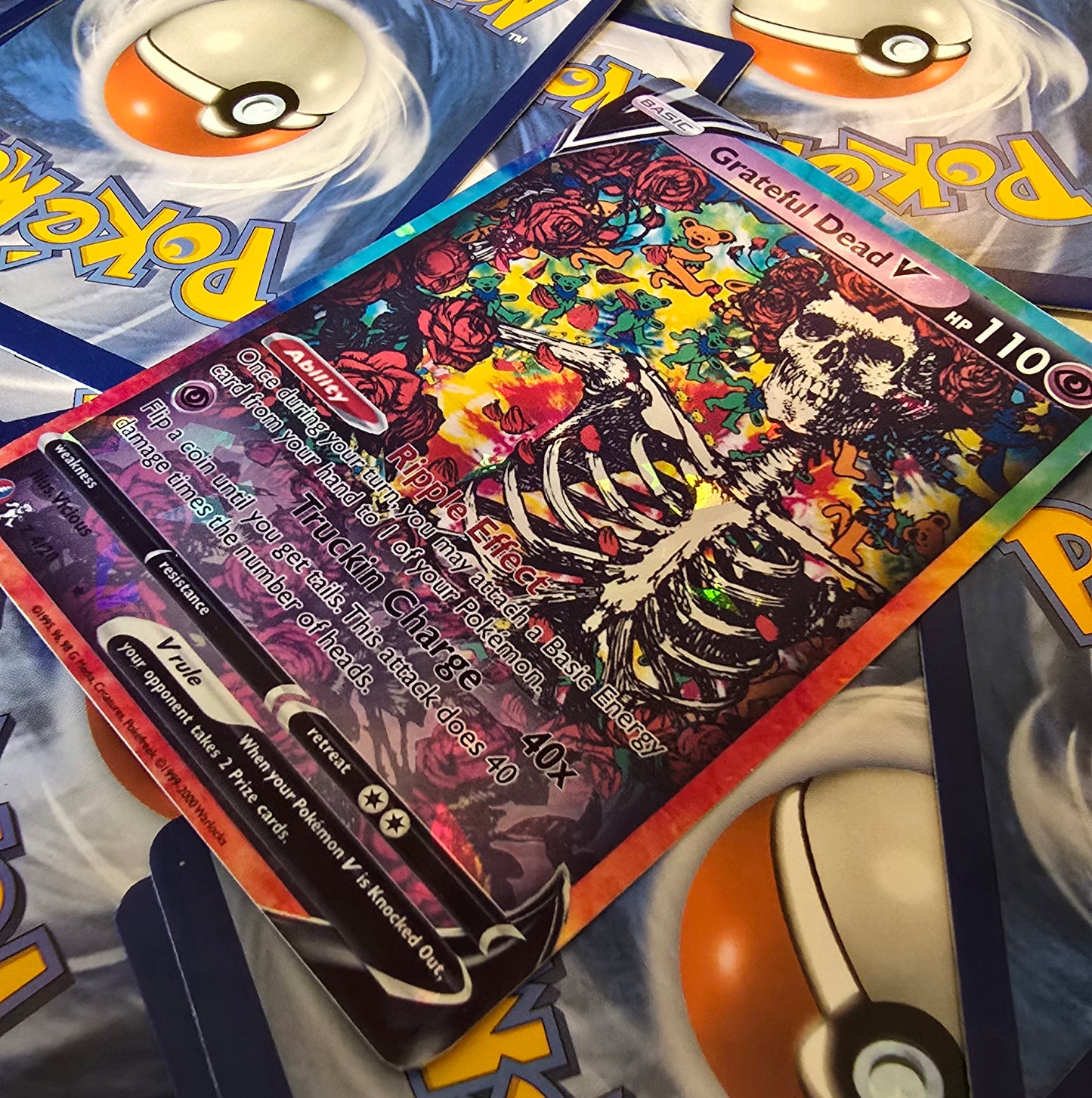 Grateful dead V Pokemon Card - Ripple Effect