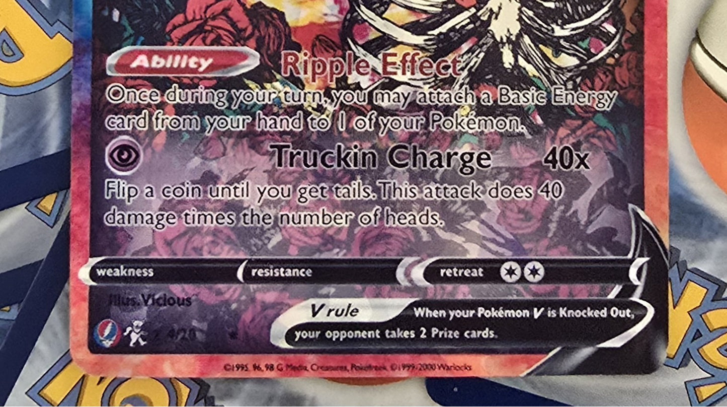 Grateful dead V Pokemon Card - Ripple Effect
