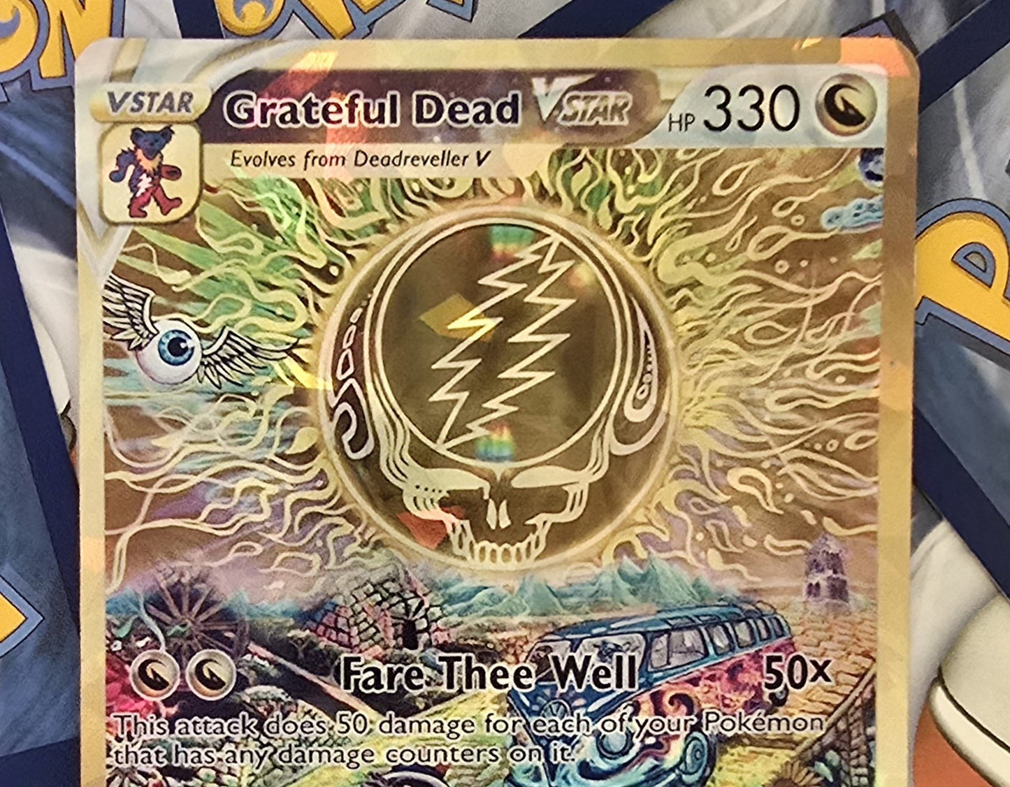 Grateful Dead Vstar Pokemon Card - Fare Thee Well