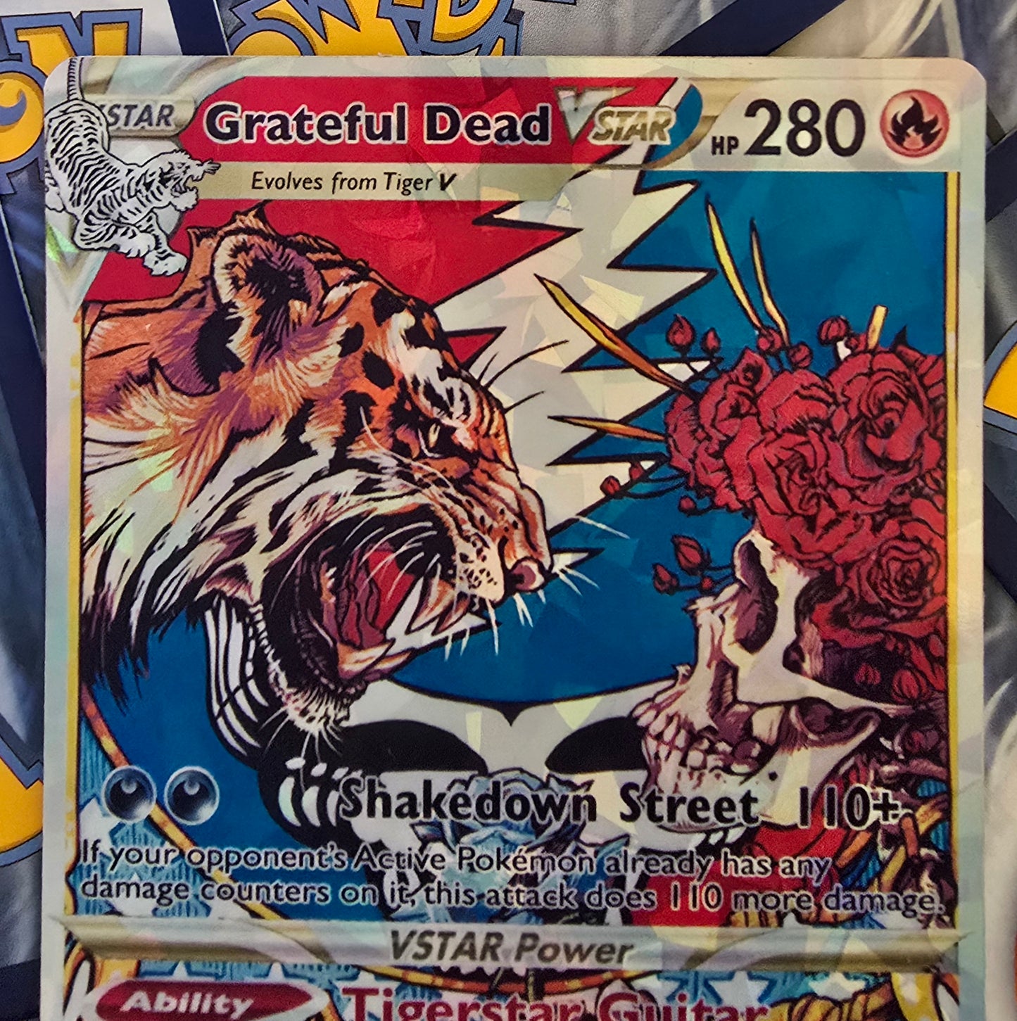 Grateful Dead Vstar Pokemon Card - Shakedown Street