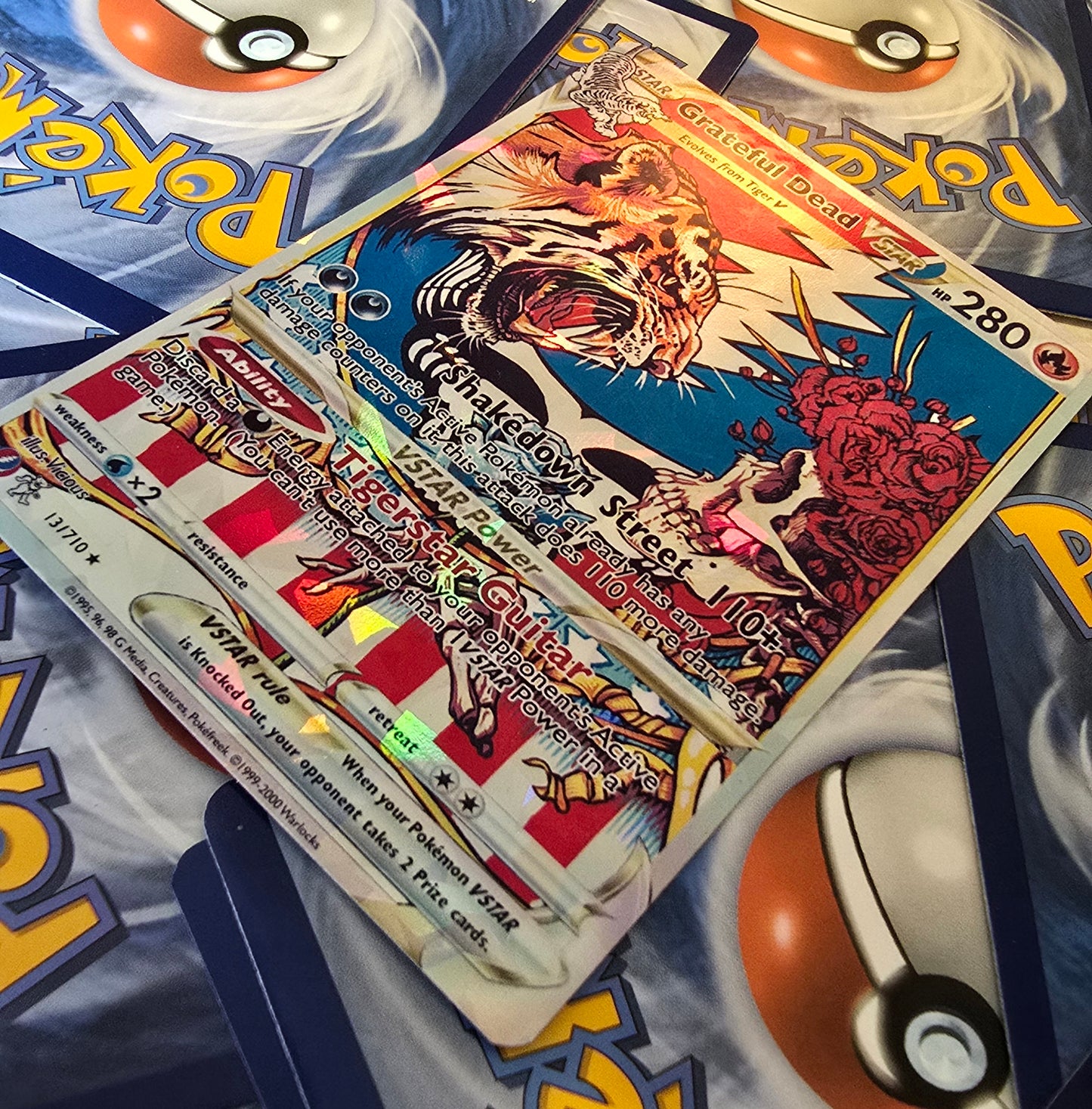 Grateful Dead Vstar Pokemon Card - Shakedown Street