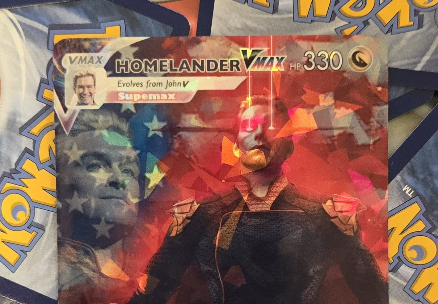 Homelander Pokemon Card - The Boys