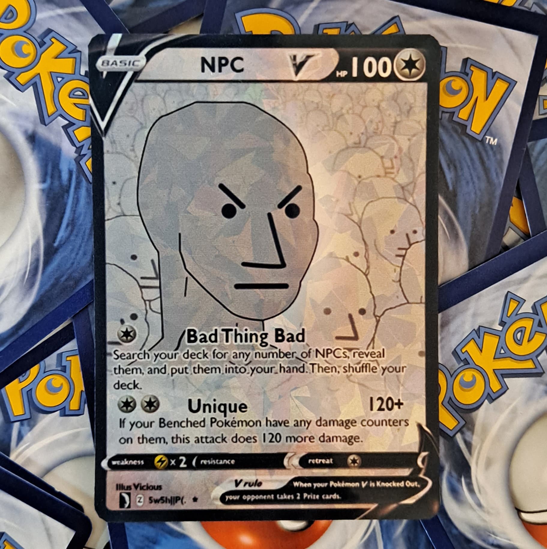 meme pokemon cards maker Npc Meme Pokemon Card – ViciousProxies