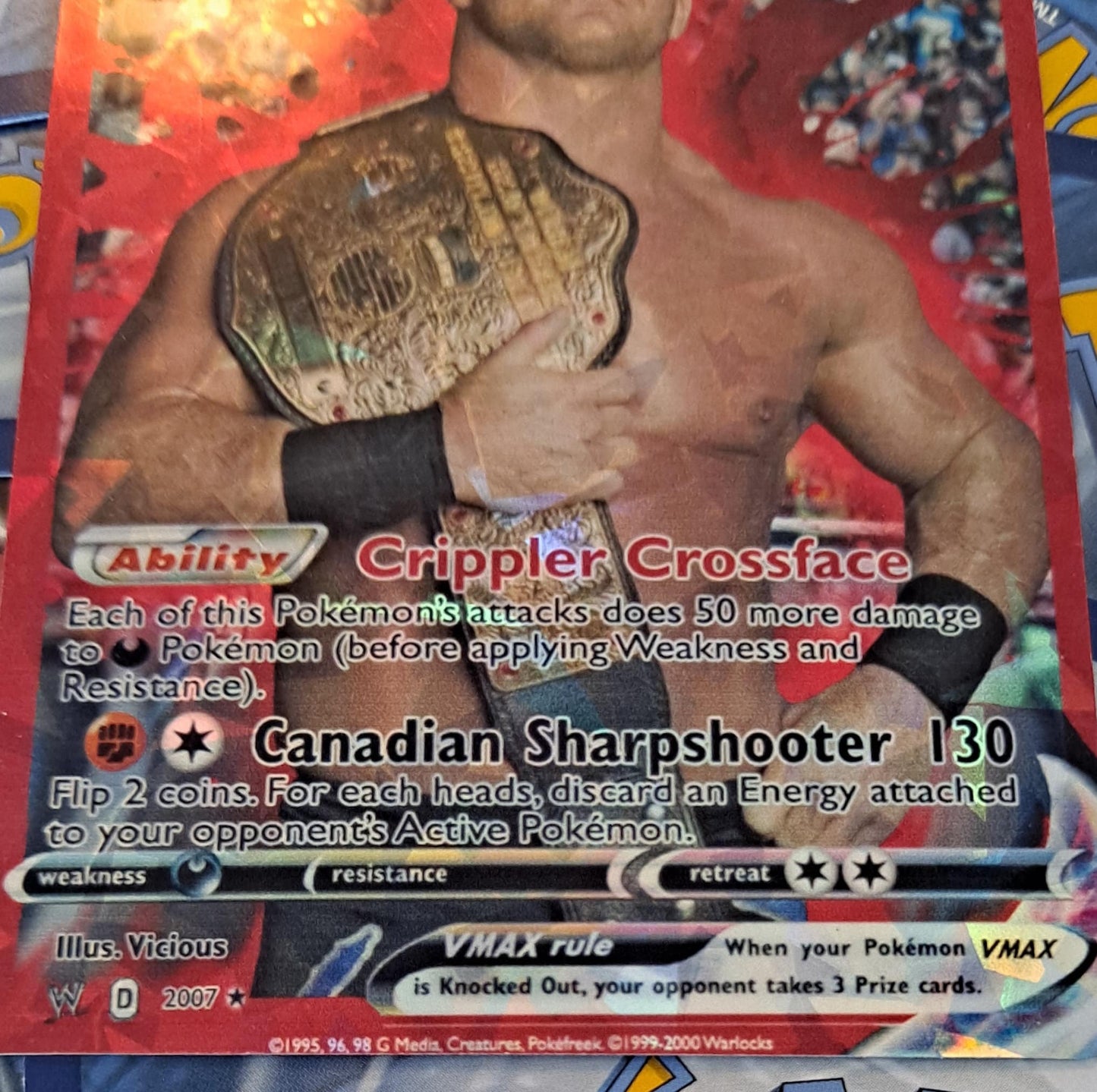 Chris Benoit Pokemon Card