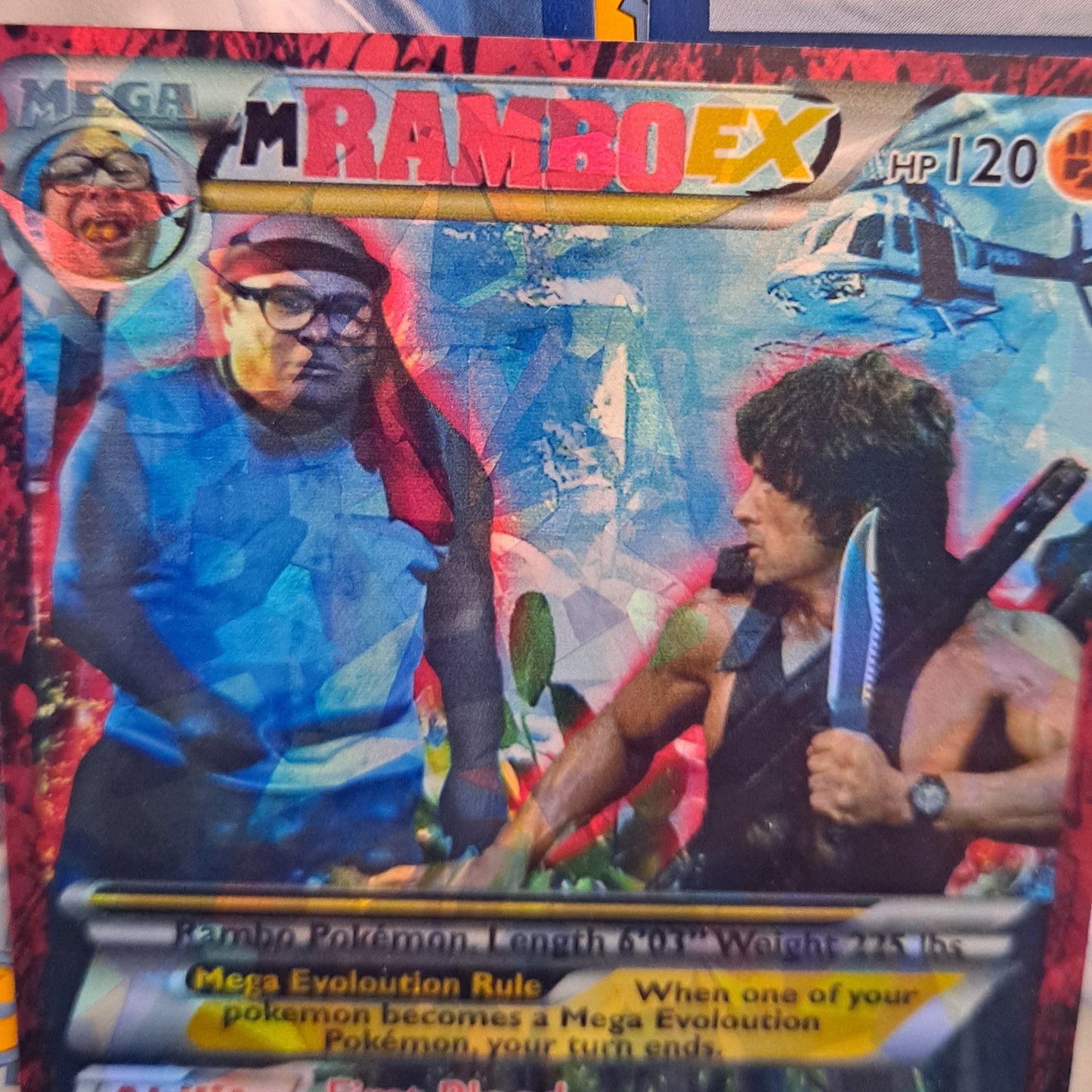 Frank Reynolds - Rambo Pokemon Card - Its Always Sunny In Philadelphia