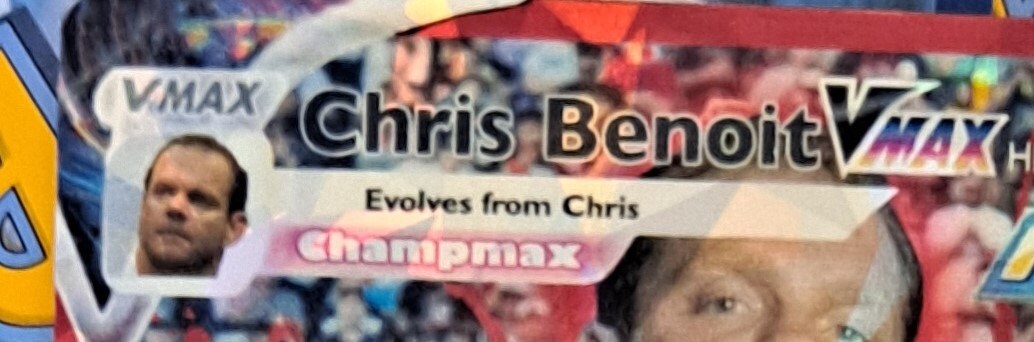 Chris Benoit Pokemon Card