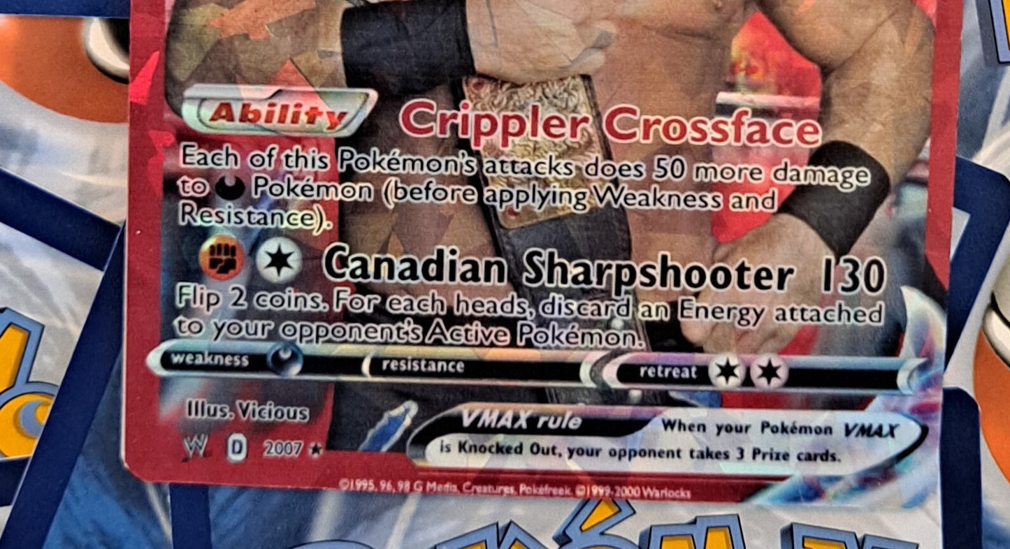 Chris Benoit Pokemon Card