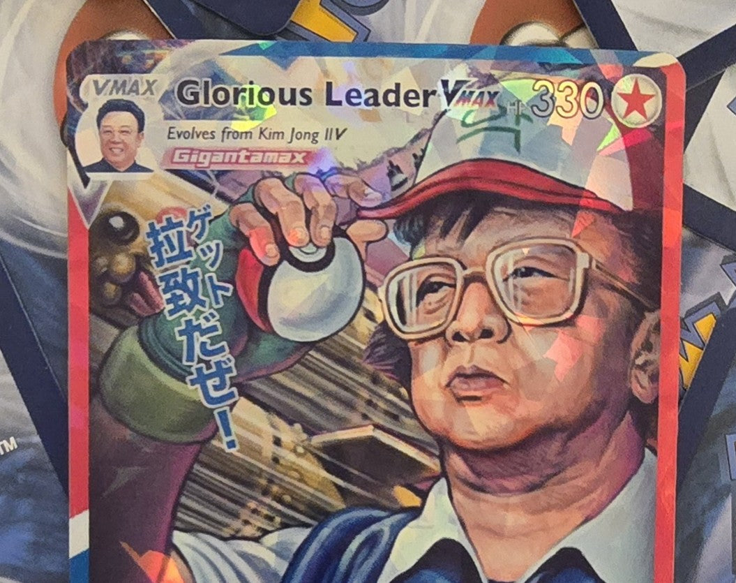 Kim Jong Ash Pokemon Card - Glorious Leader