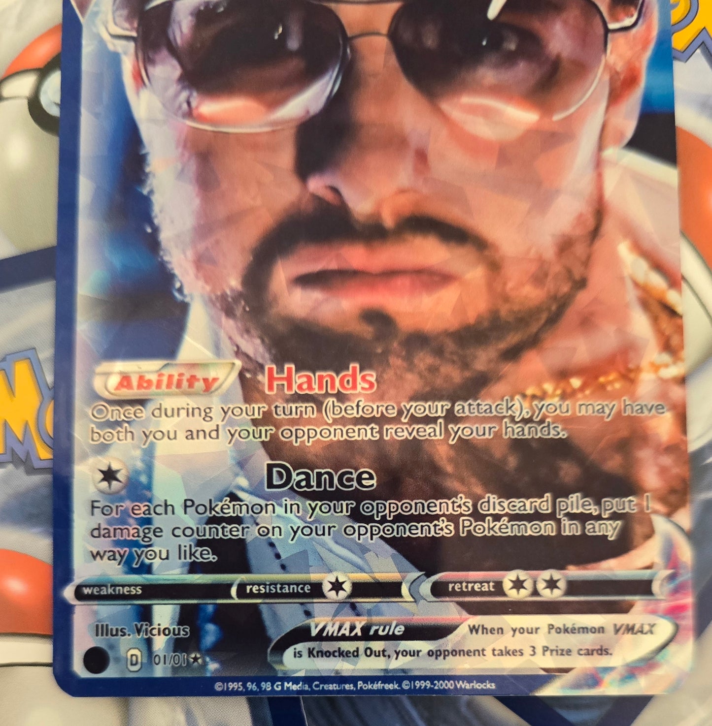 Les Grossman Pokemon Card - Tropic Thunder