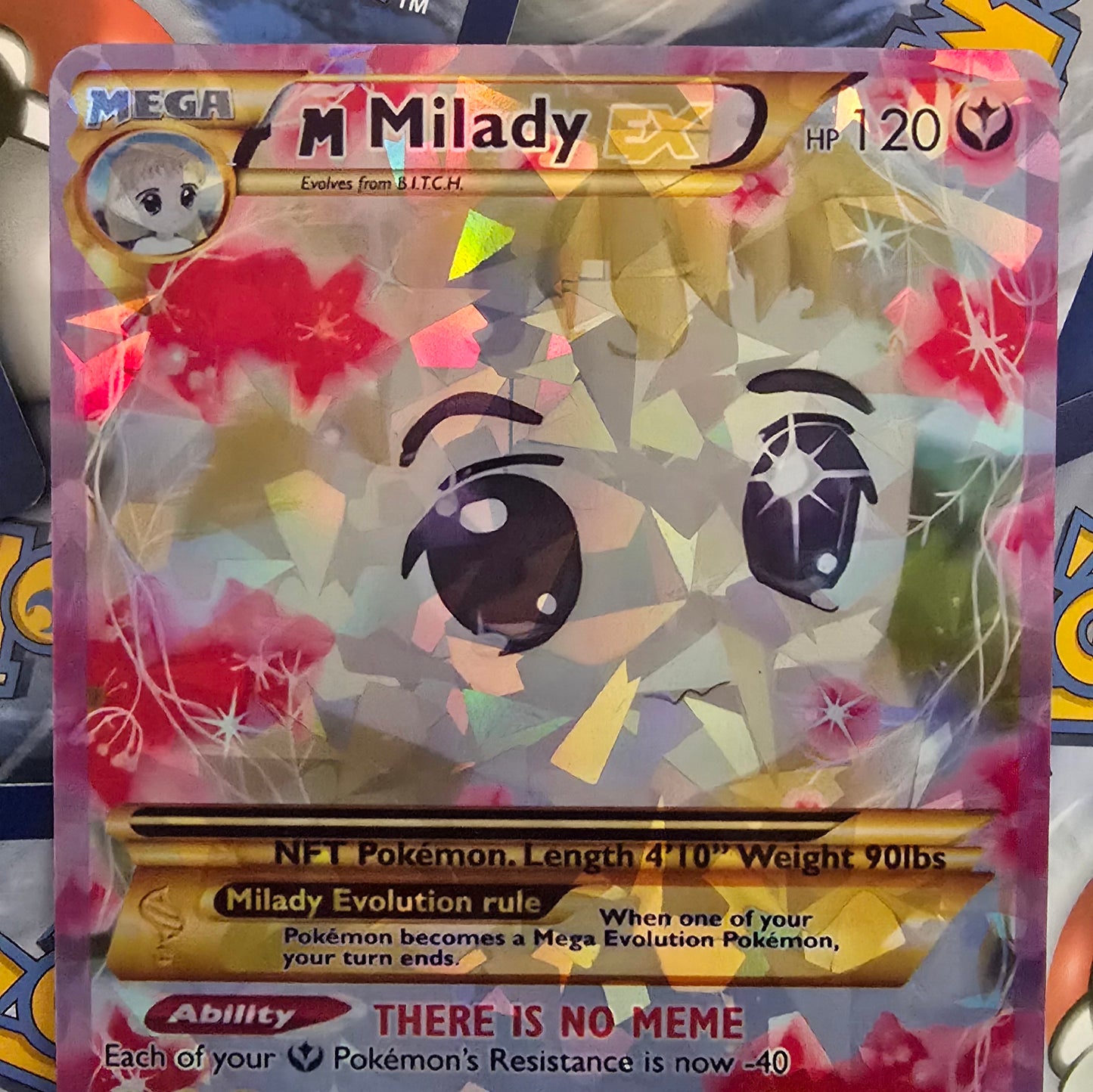 Milady Meme Pokemon Card