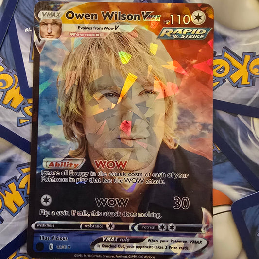 Owen Wilson Pokemon Card