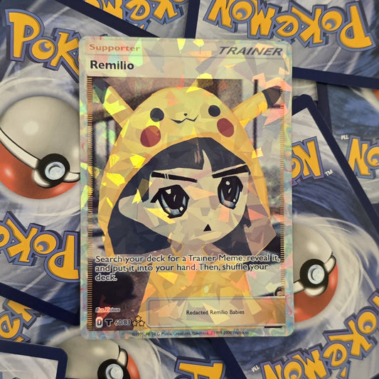 Remilio Meme Pokemon Card