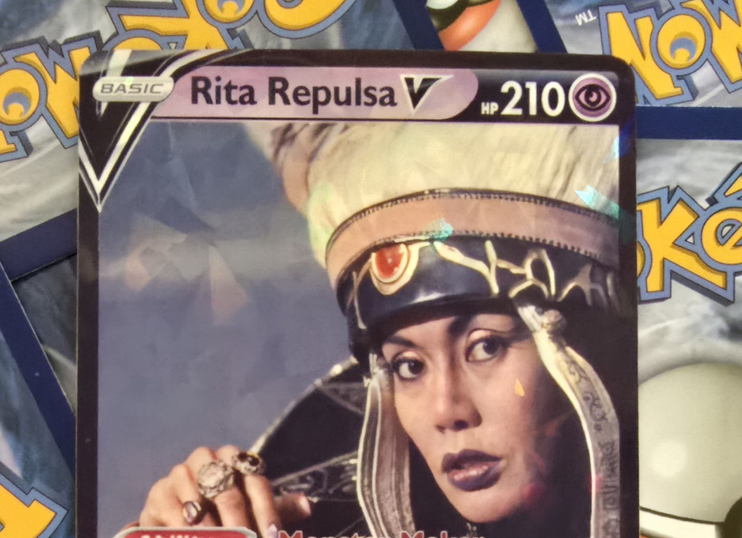Rita Repulsa Pokemon Card - Power Rangers