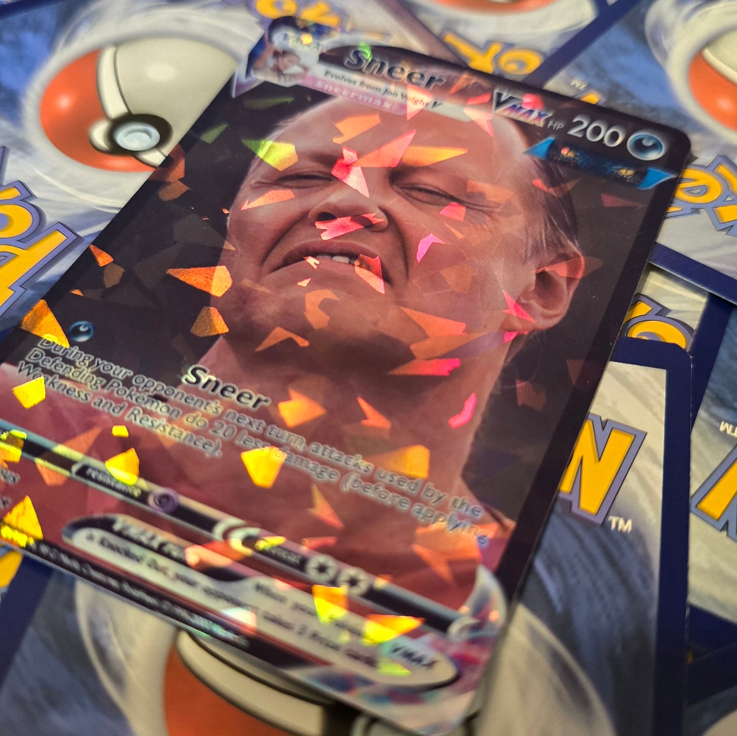Sneer Pokemon Card - Anaconda