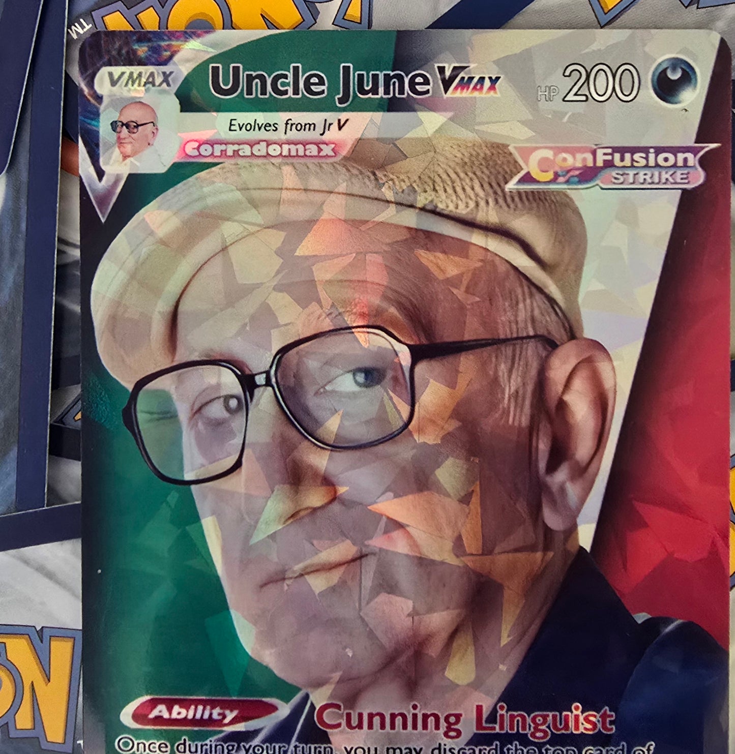 Uncle June Pokemon Card - The Sopranos - Uncle Jr