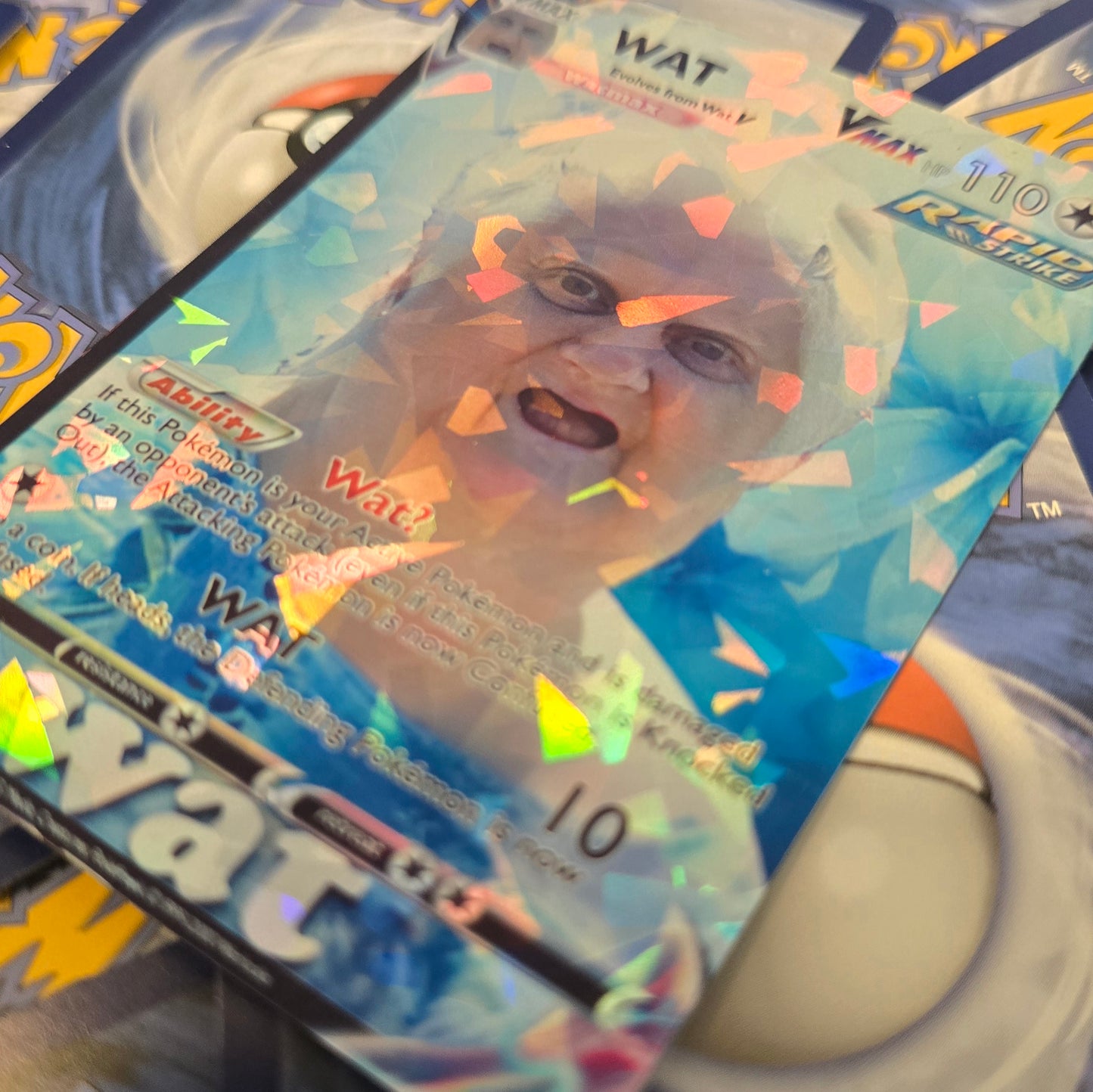 Wat lady Meme Pokemon Card