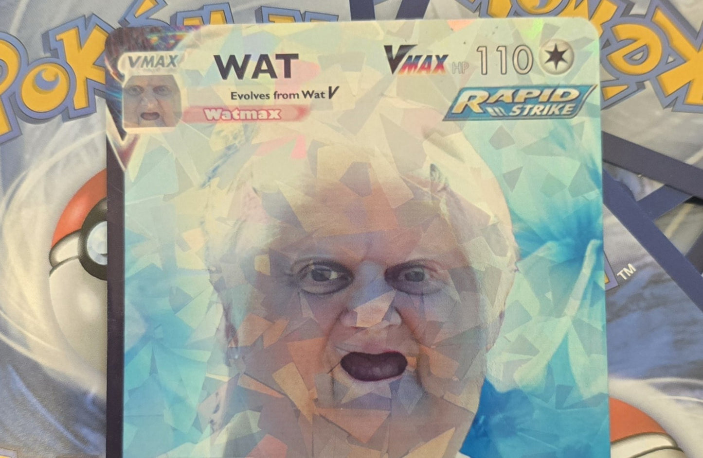 Wat lady Meme Pokemon Card