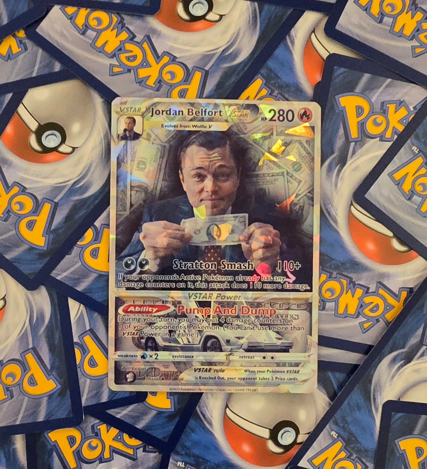 Jordan Belfort Pokemon Card - Wolf of Wallstreet