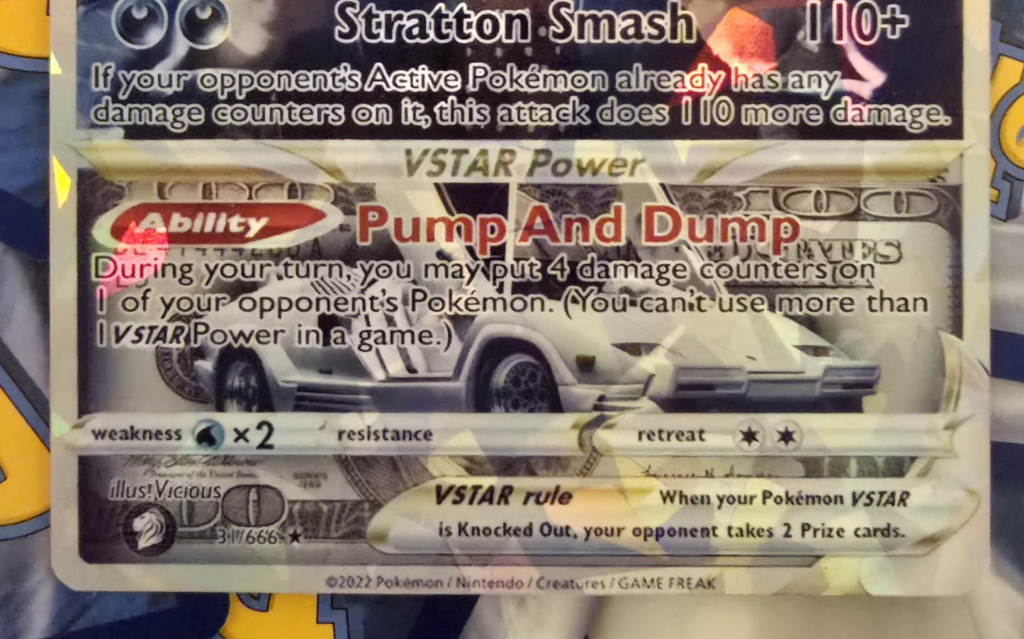 Jordan Belfort Pokemon Card - Wolf of Wallstreet