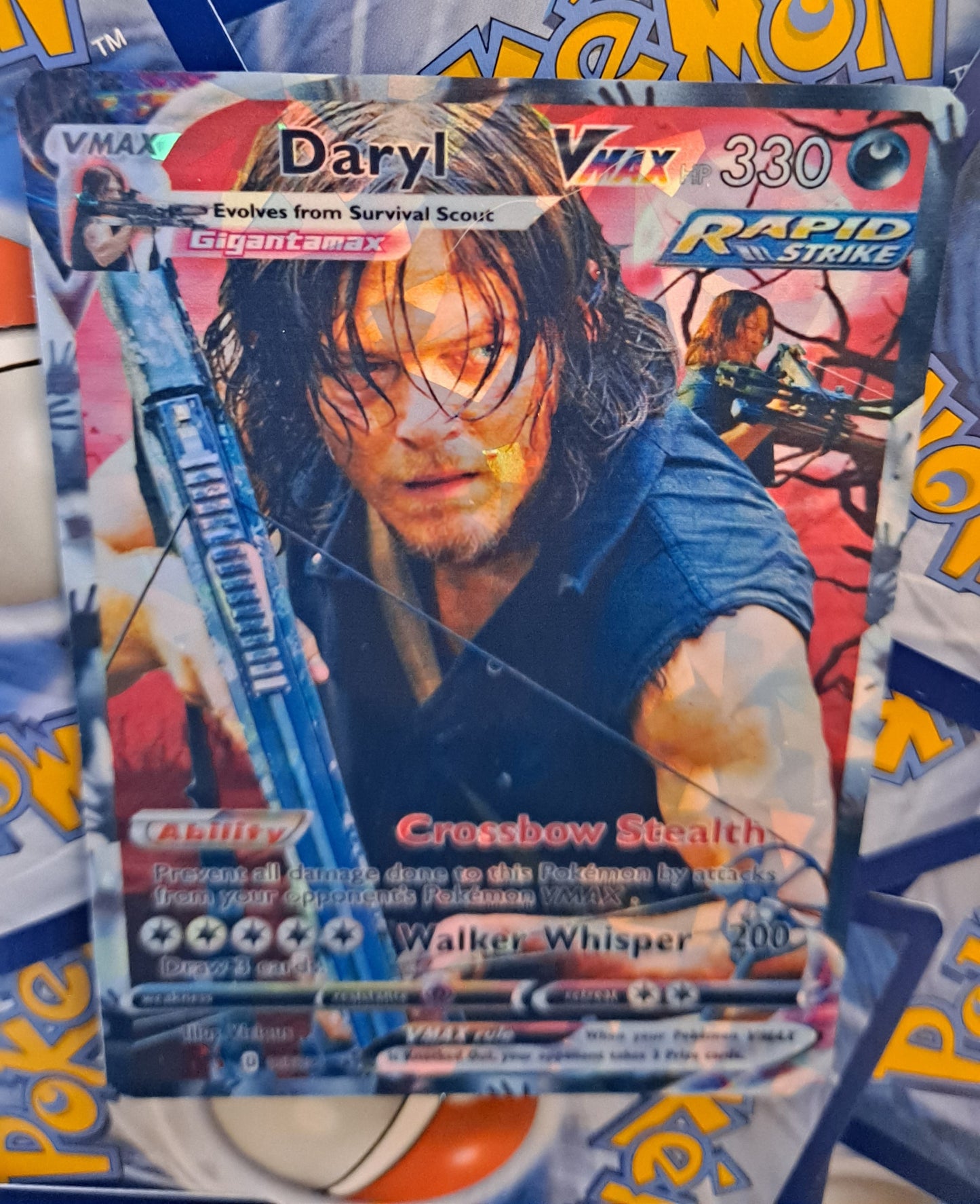 Daryl Dixyn (TWD) Pokemon Card - The Walking Dead