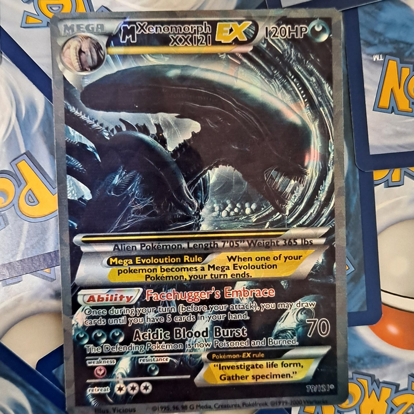 Xenomorph XX121 Pokemon Card