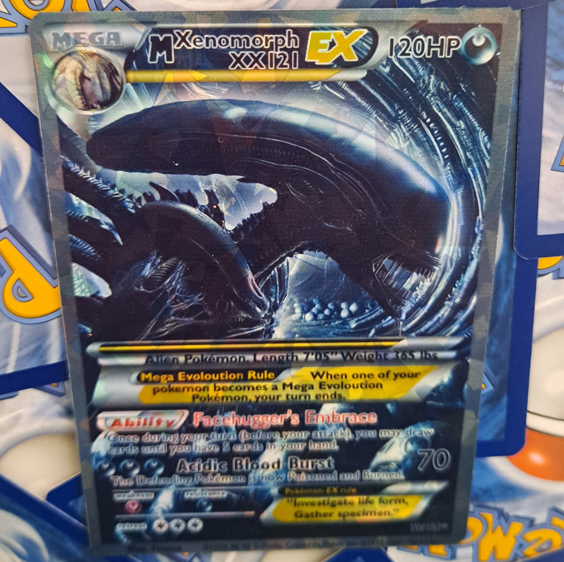 Xenomorph XX121 Pokemon Card