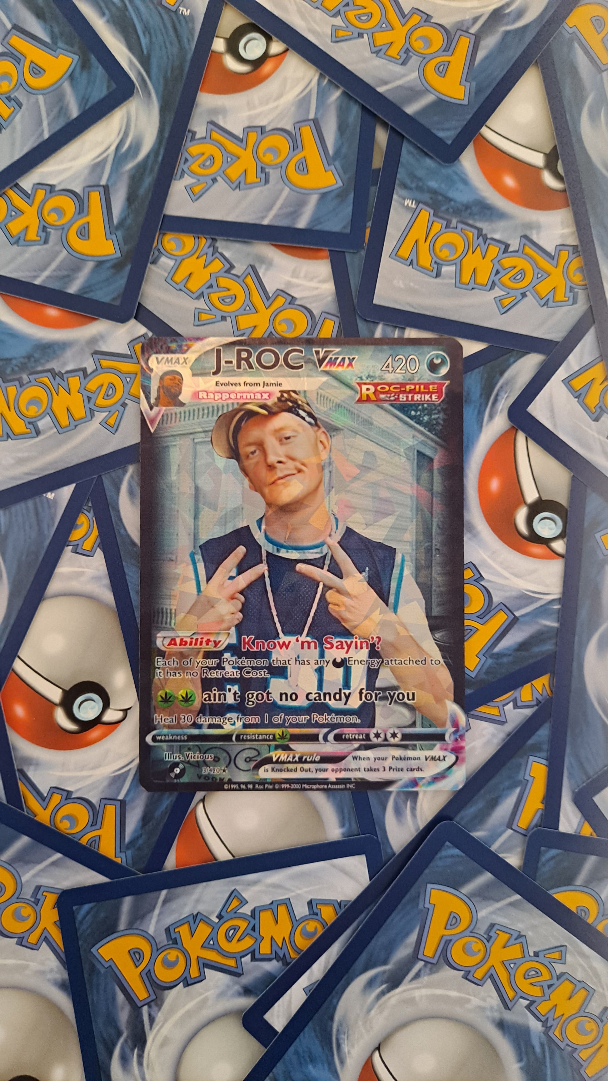 J ROC Pokemon Card - TPB