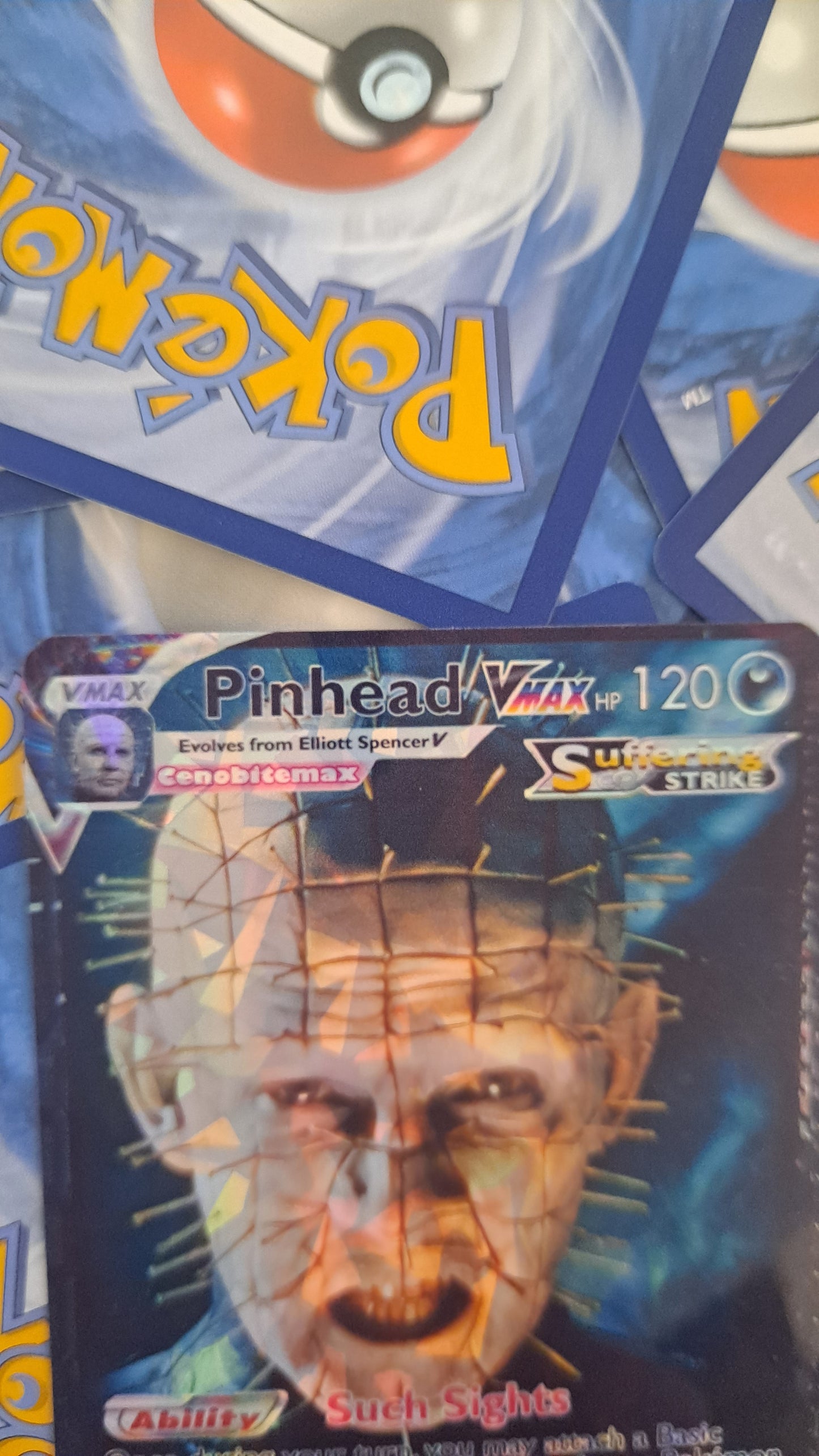 Pinhead Pokemon Card - Hellraiser