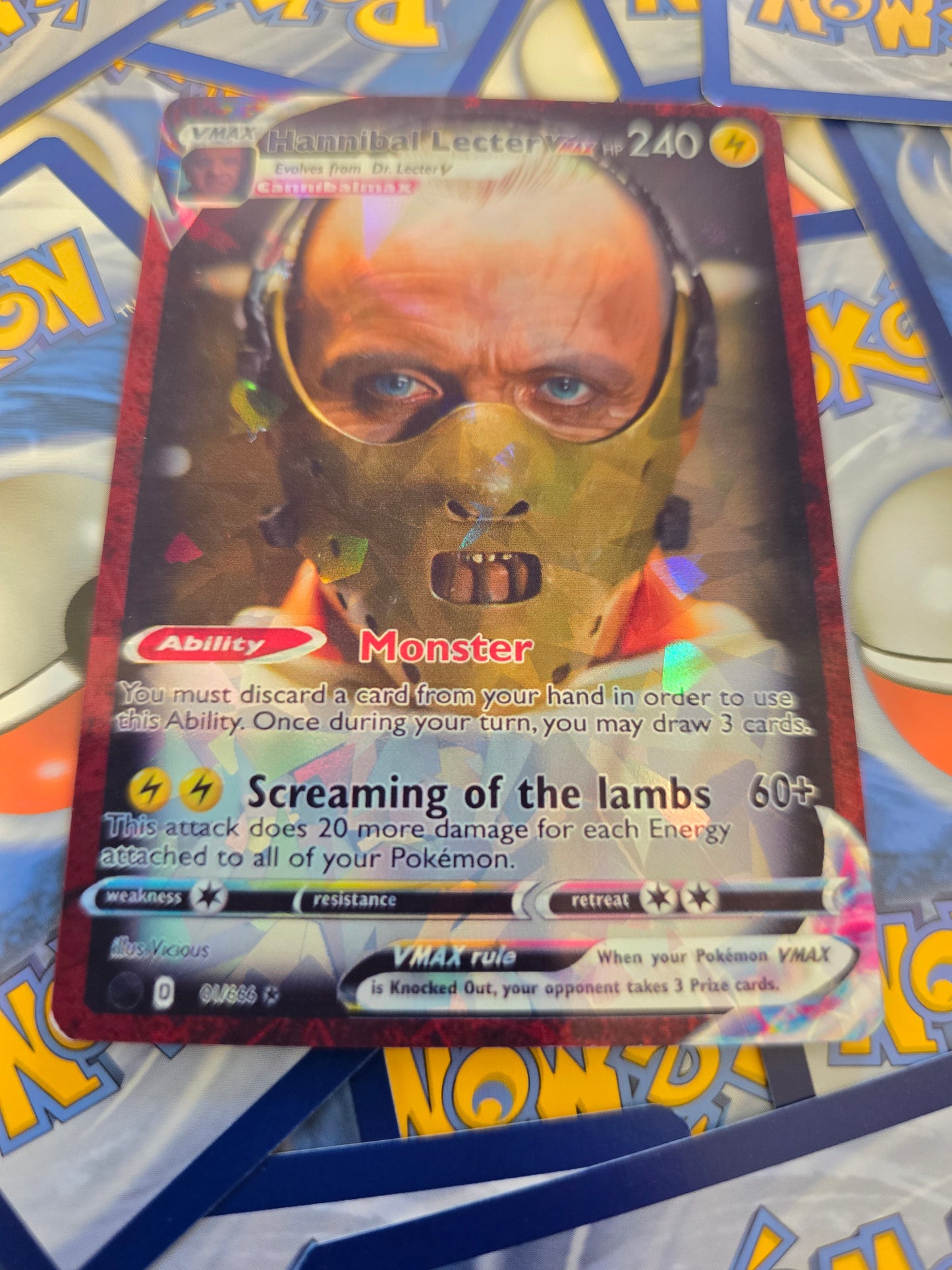 Hannibal Pokemon Card - Silence Of The Lambs