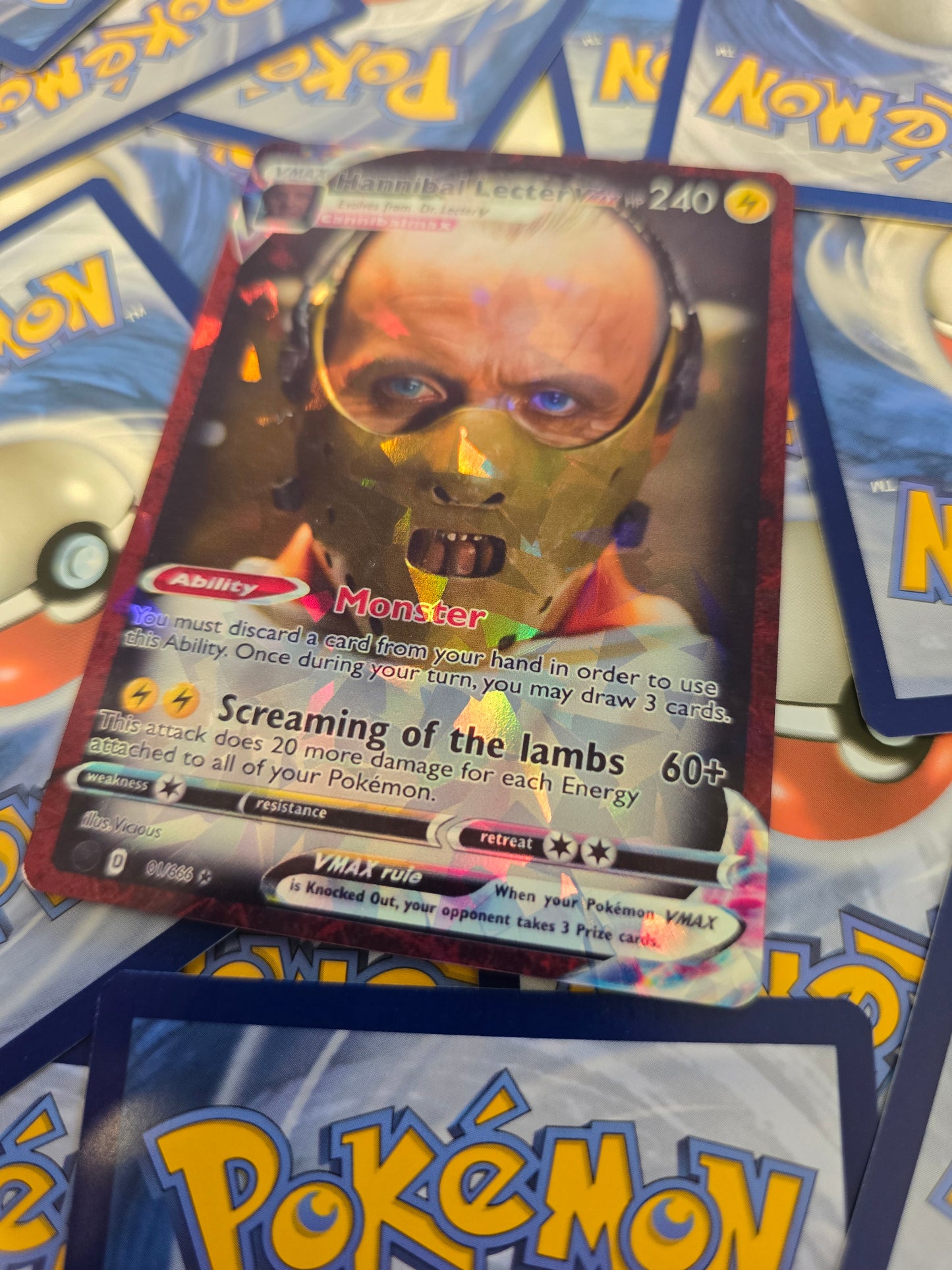 Hannibal Pokemon Card - Silence Of The Lambs