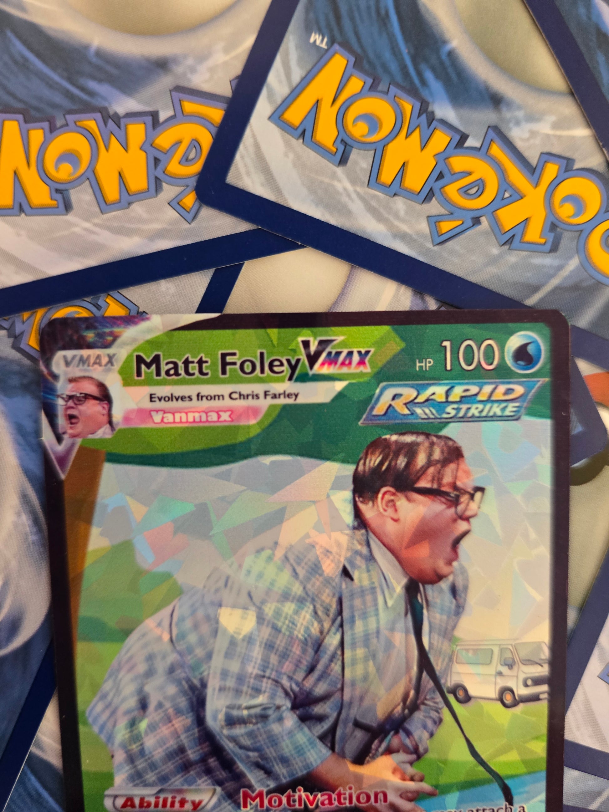 Chris Farley Pokemon Card