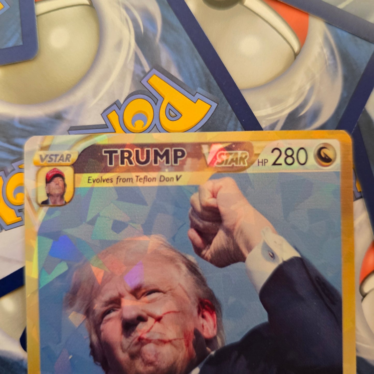 Trump Earshot Pokemon Card