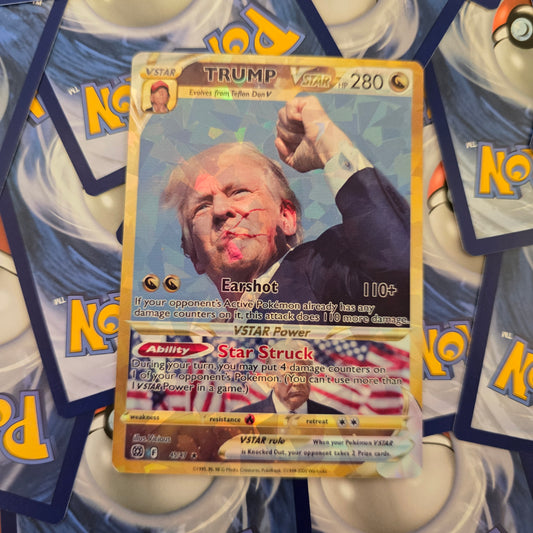 Trump Earshot Pokemon Card