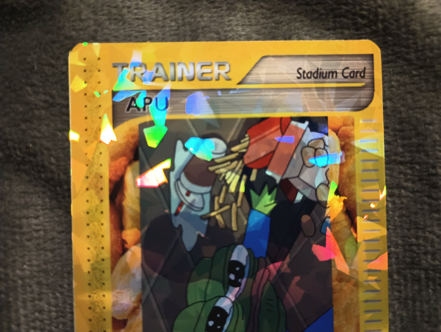 Apu Apustaja meme - Apu trainer Pokemon Card