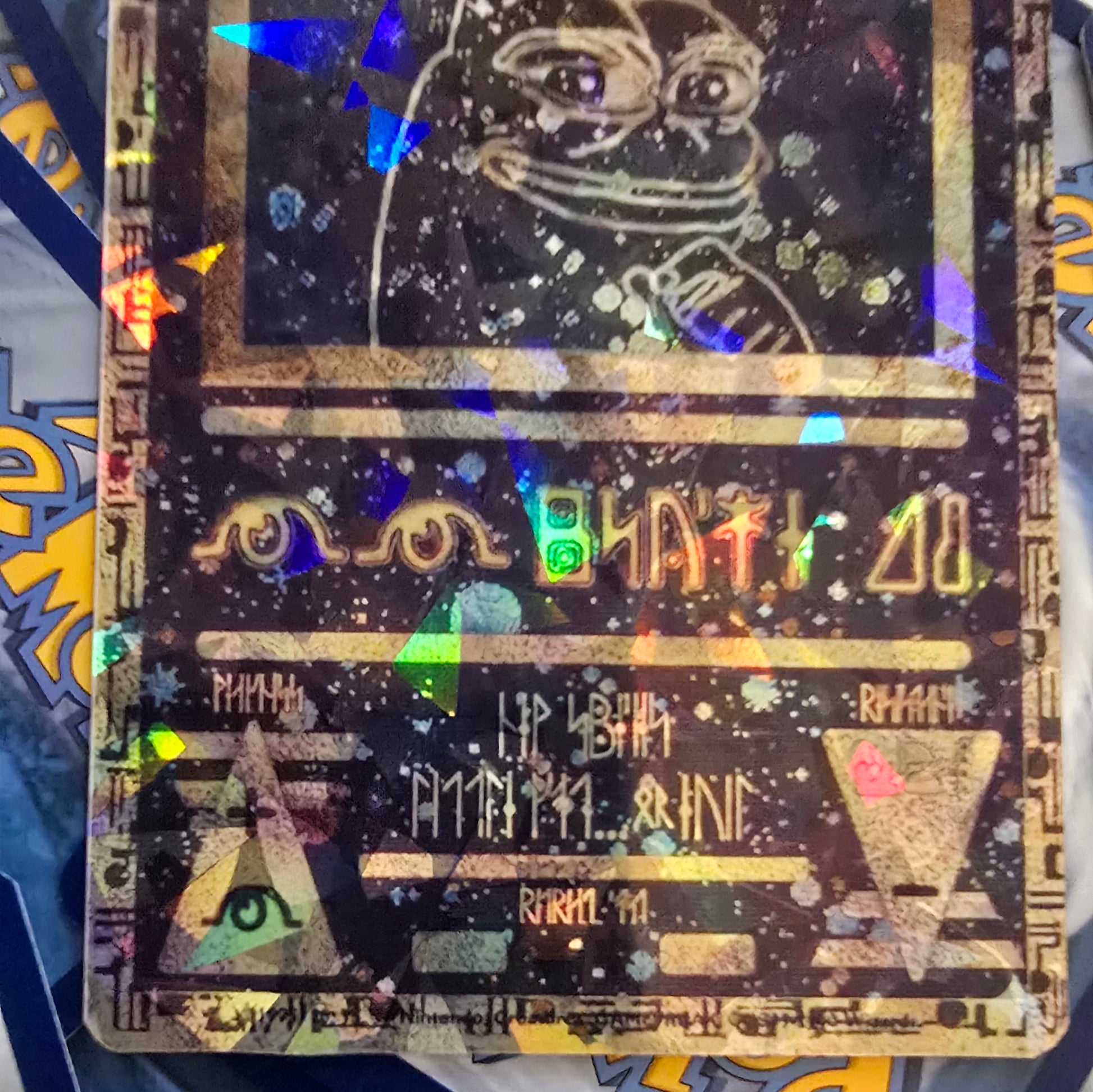 Ancient Pepe Pokemon Card - Meme