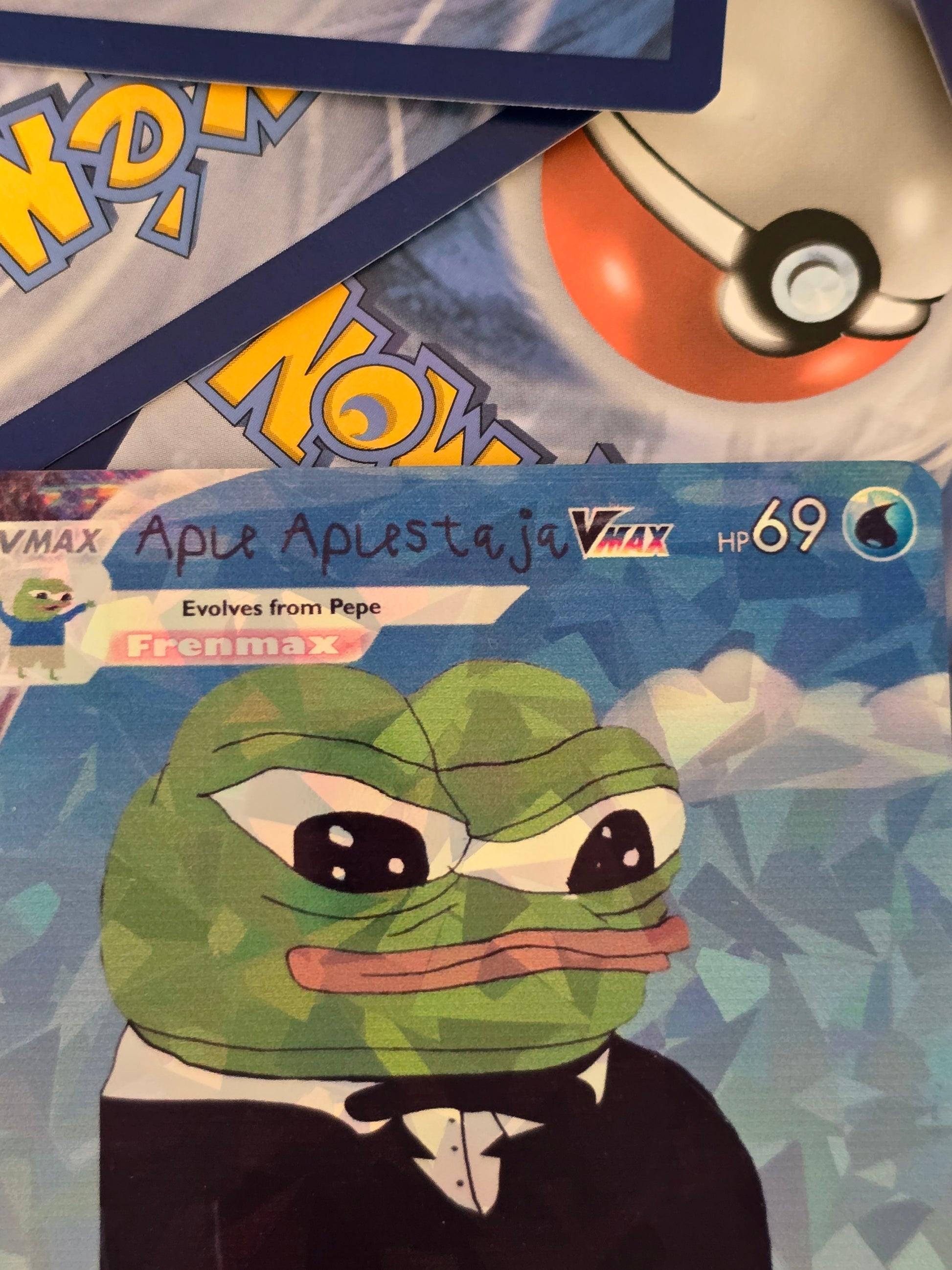Apu Apustaja Pokemon Card -Tuxedo
